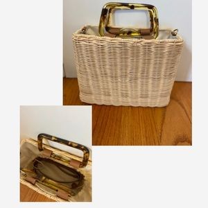 Summer chic Rattan bag